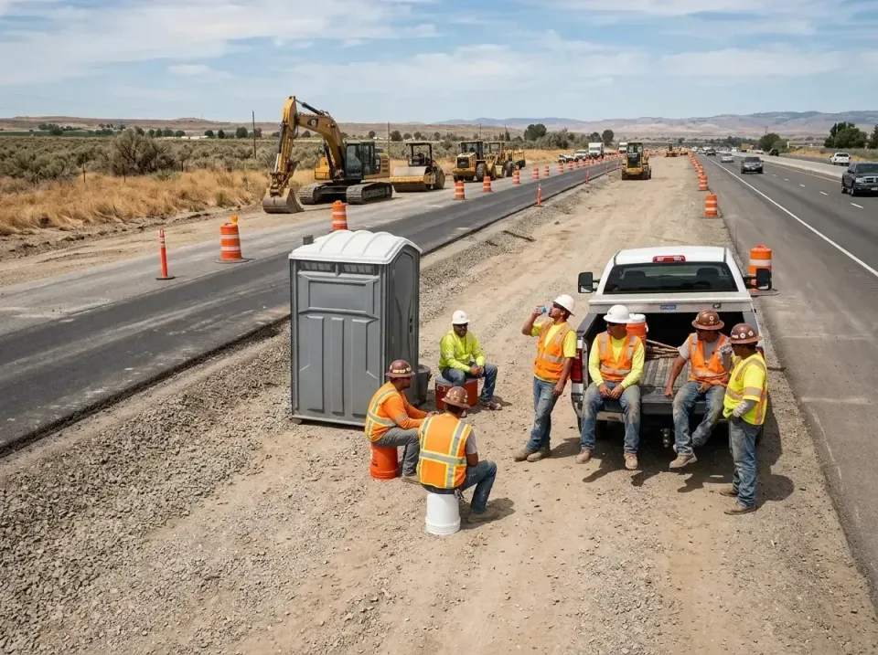 highway-road-construction-crew-007 — frequently asked questions, Porta Potty and Restroom Rentals in Eunice, NM